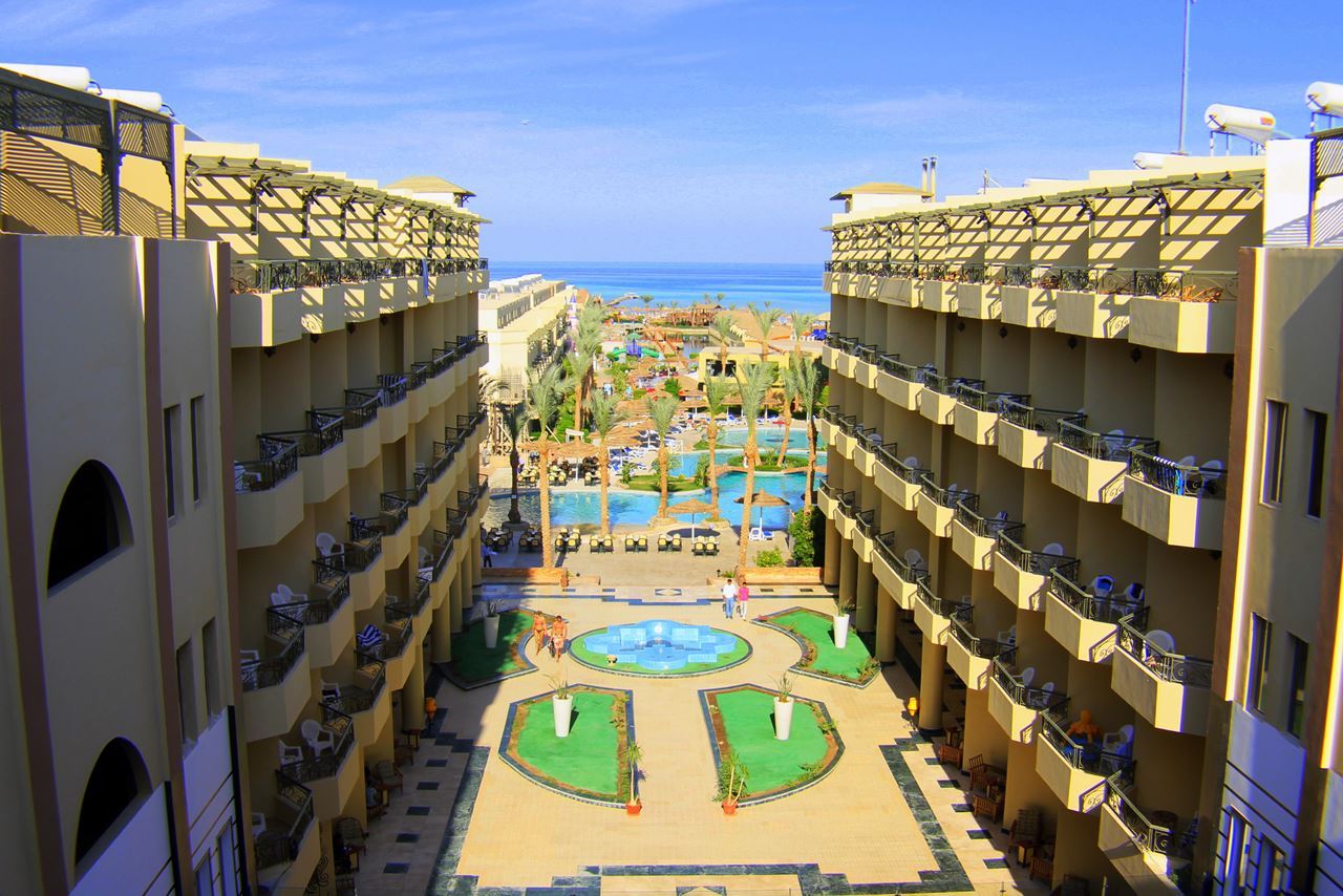 Panorma Hurghada Vakantiestunt Actie Afbeelding