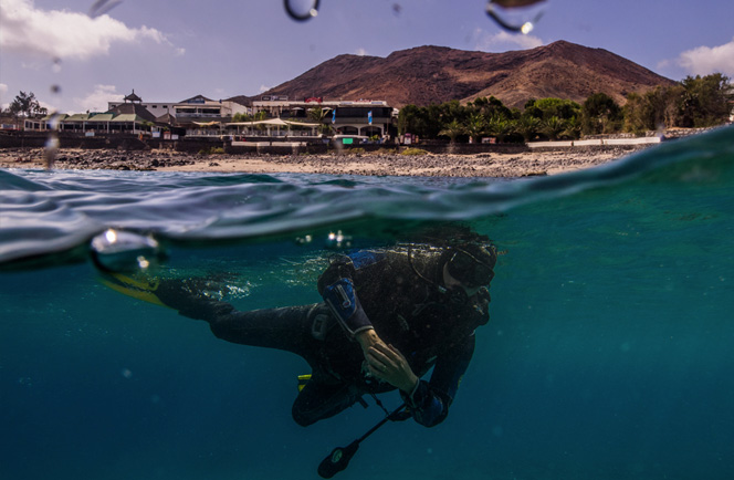 Leren duiken in Playa Blanca 1