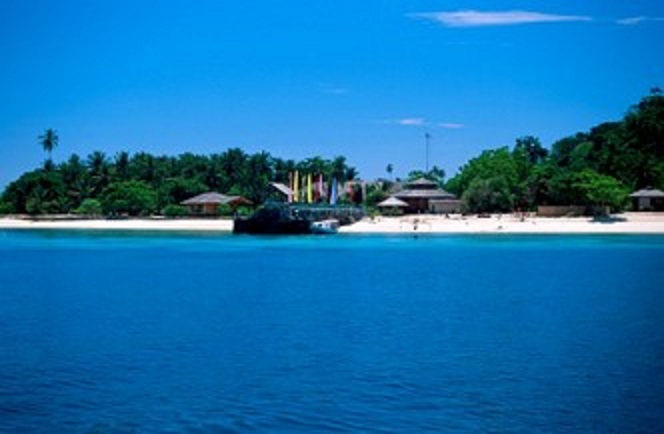 Gangga Island en Raja Ampat West Papua