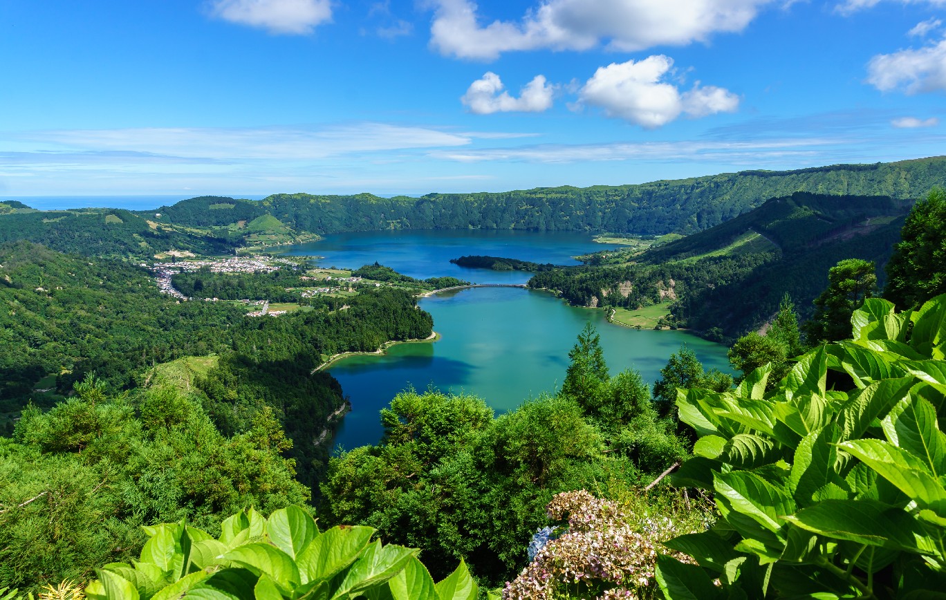 Eilandhoppen Fly Drive Azoren  Terceira Faial Pico en Sao Miguel Afbeelding